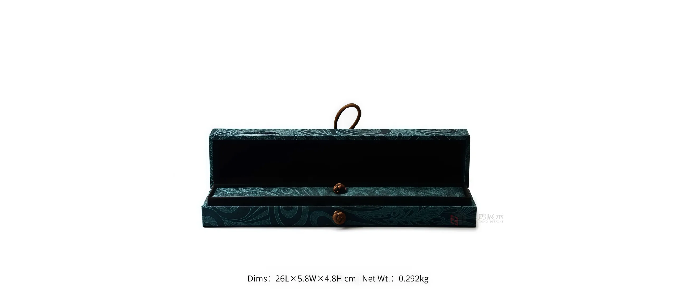Antique-style jadeite jewellery box