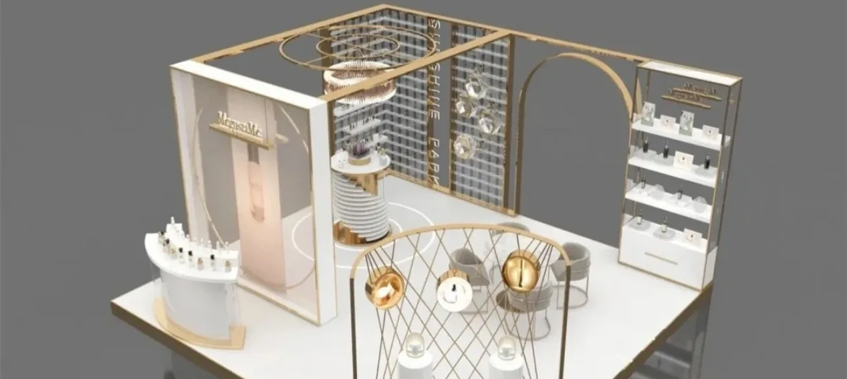 Cosmetics Display Showcase