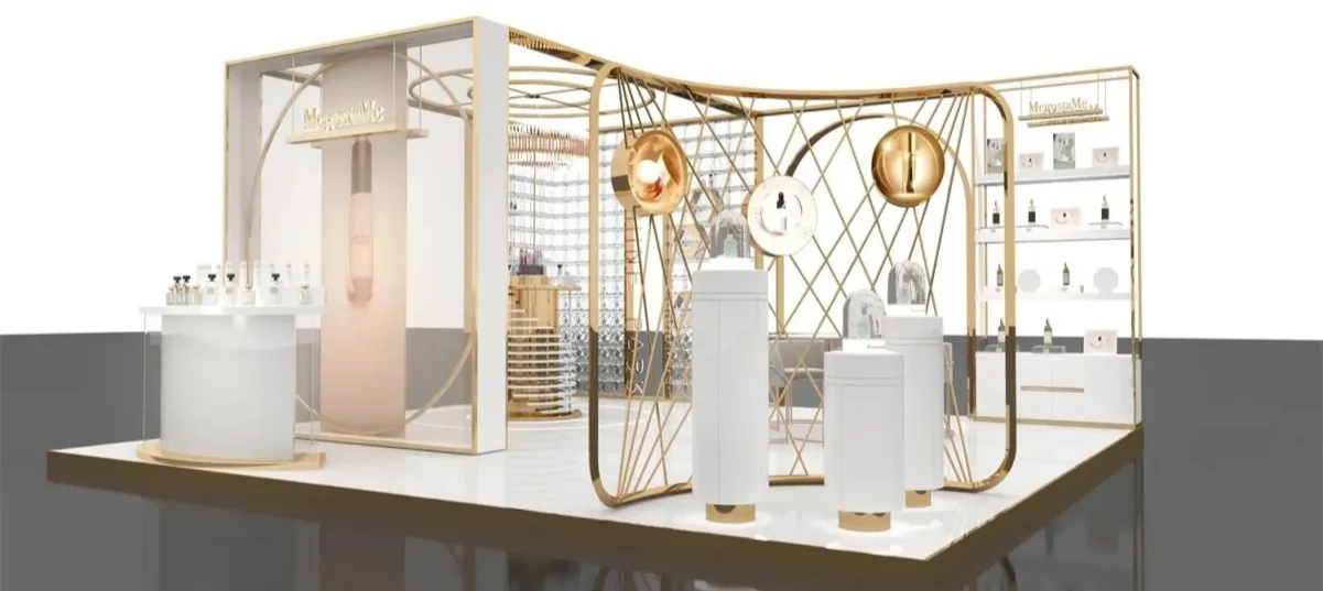 Cosmetics Display Showcase