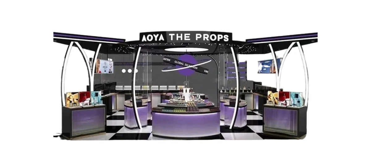 Cosmetics Display Showcase