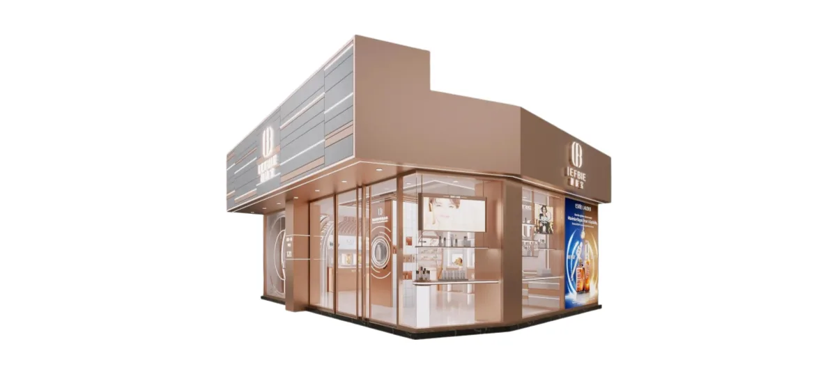 Cosmetics Display Showcase