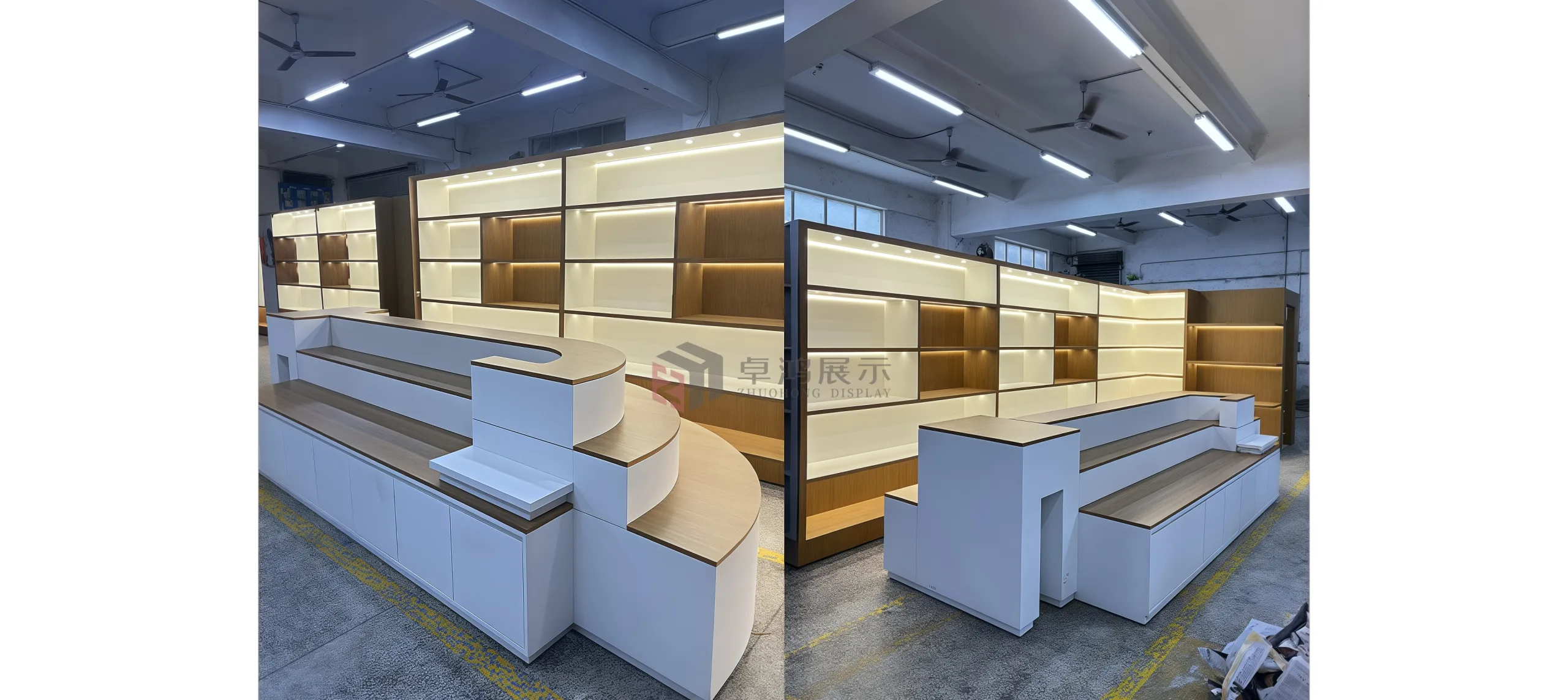 Tailor-Made Cosmetic Display Cabinets