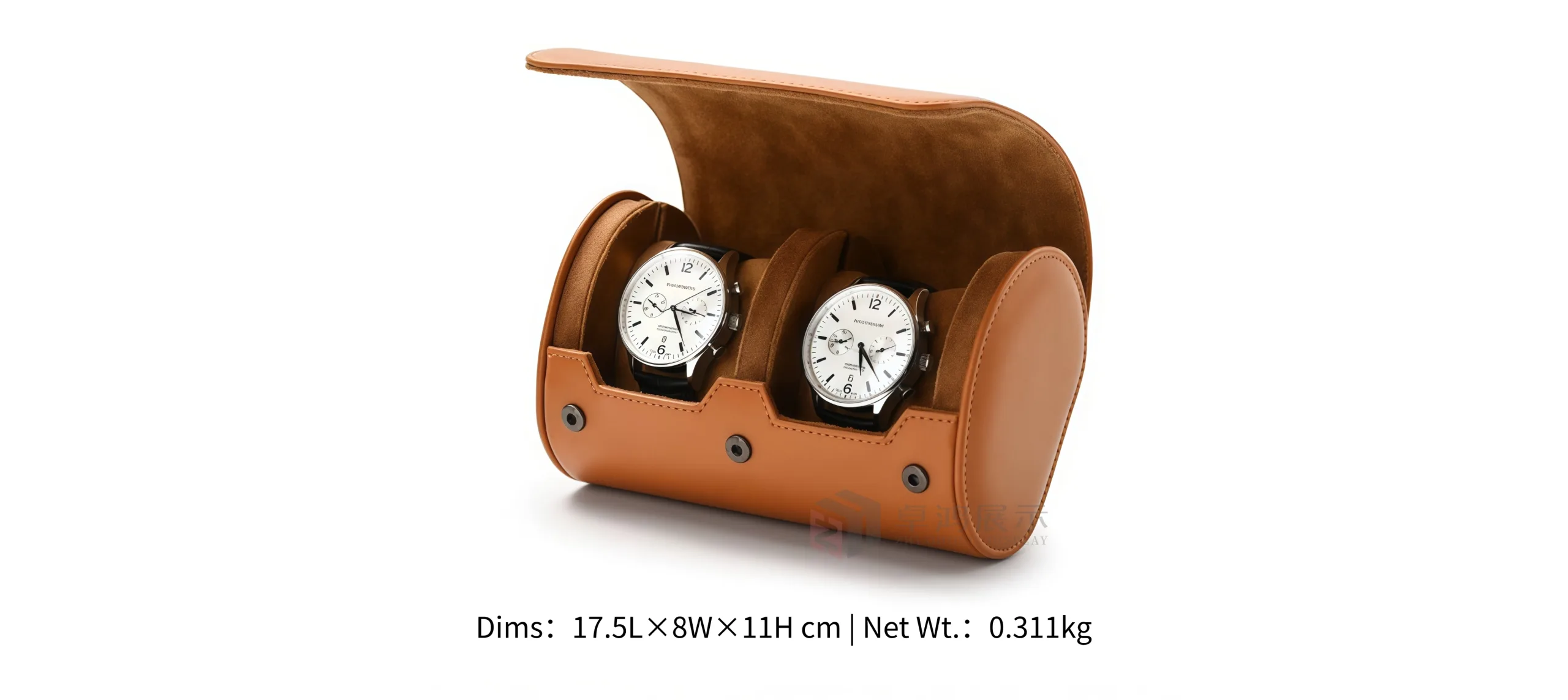 PU Leather Watch Protection Gift Box Portable Watch Storage Case