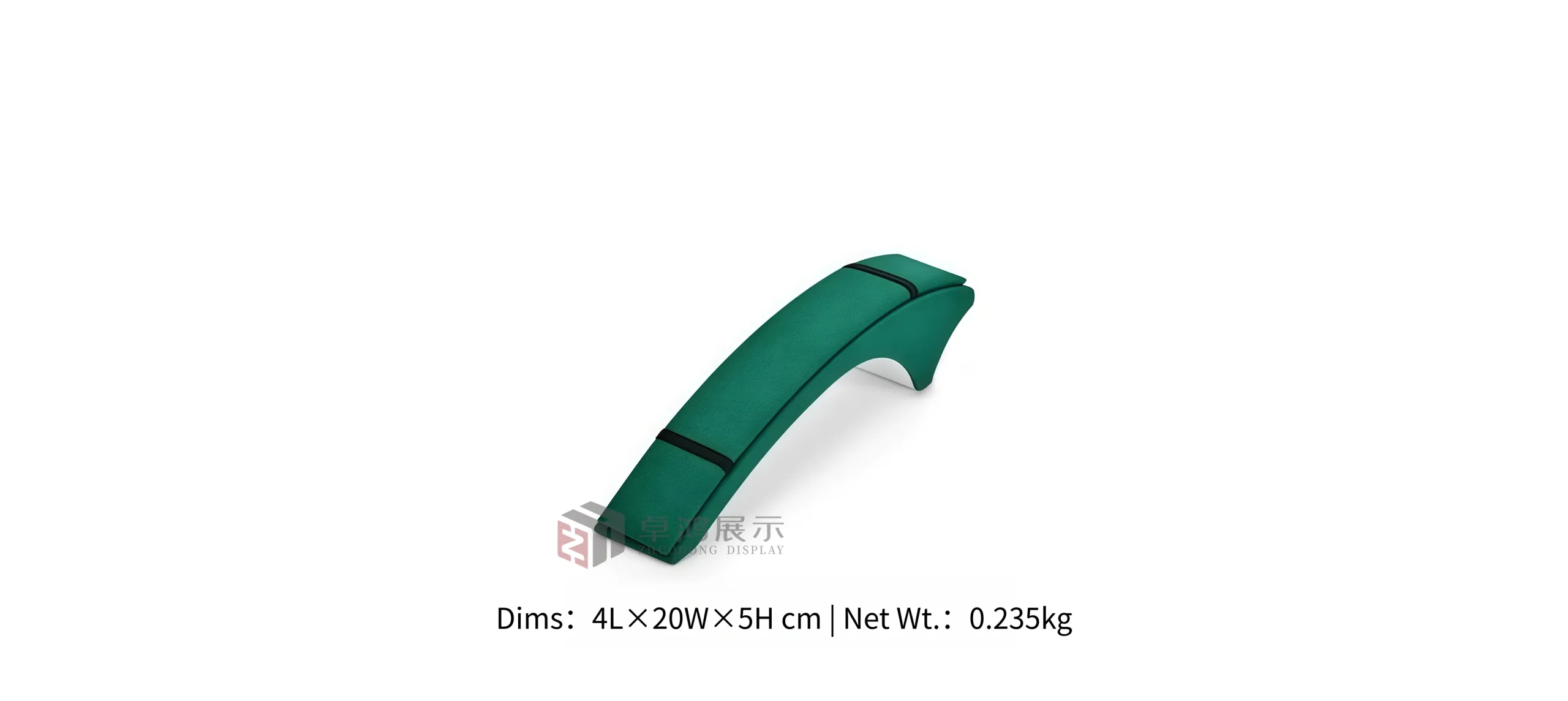 Premium Watch Metal Microfibre Case Stand