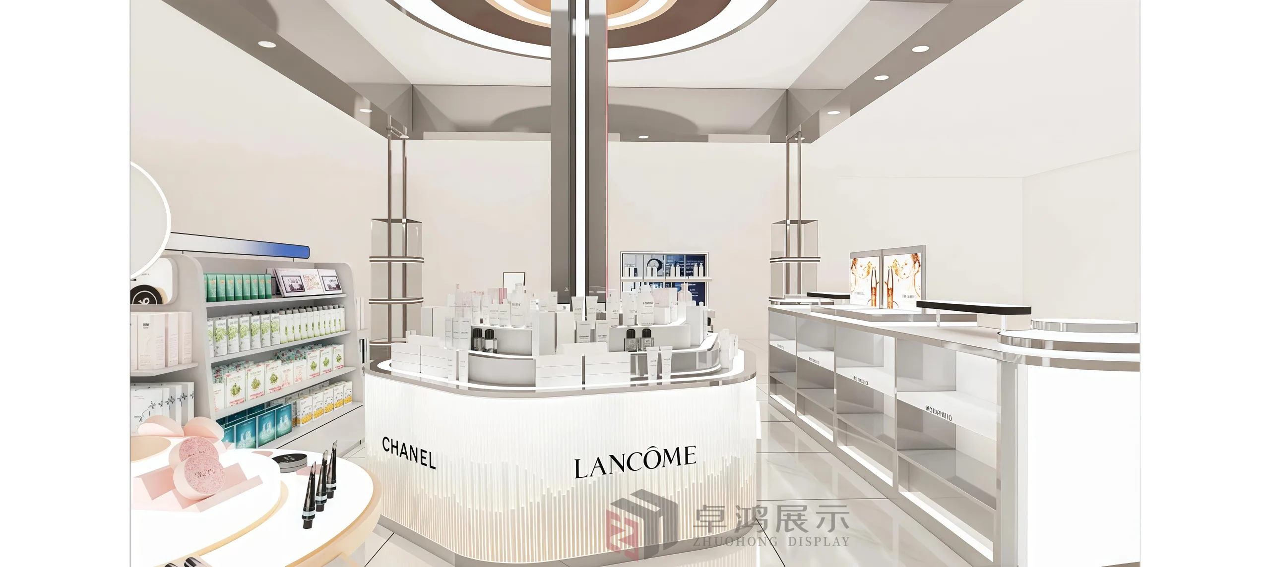 Beauty Store Design: Linear Lighting Effects + Ergonomics, Redefining the Consumer Experience