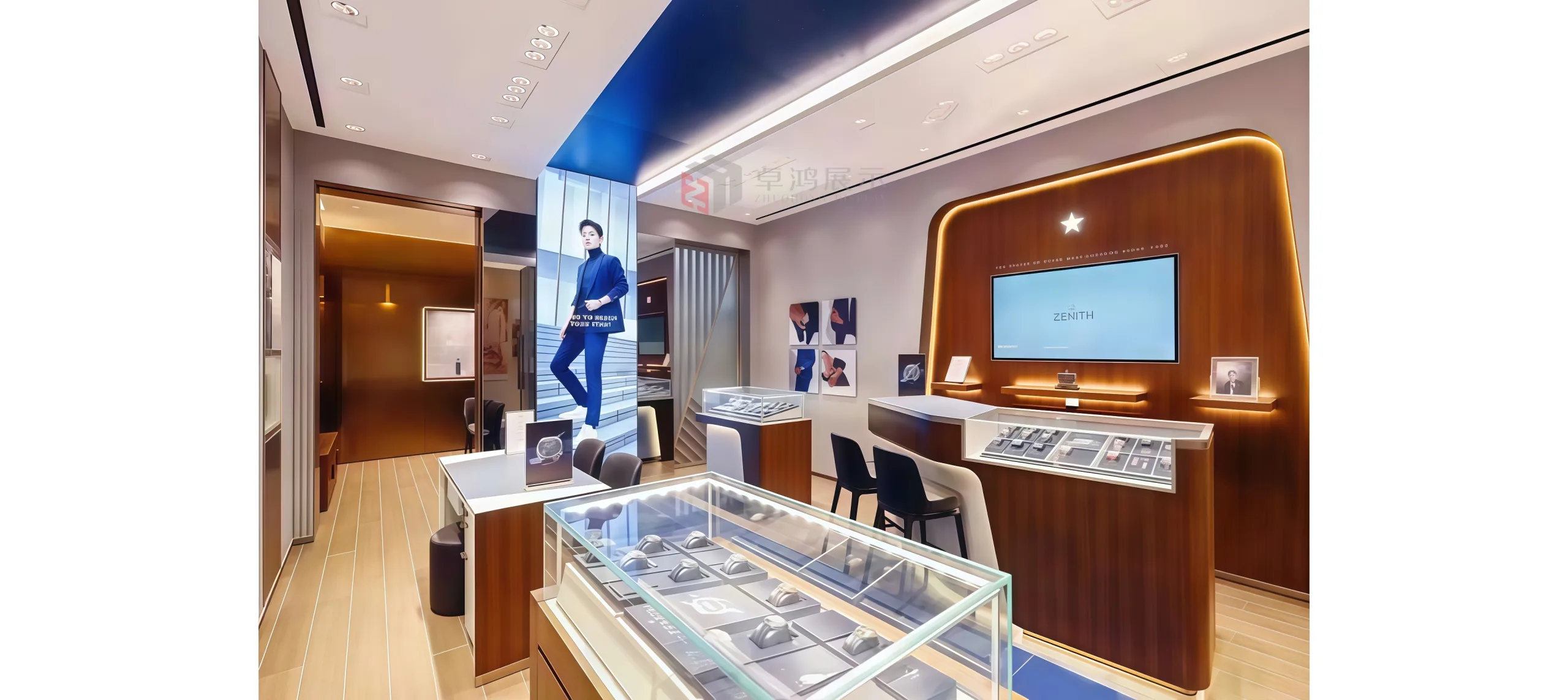 Immersive Watch Palace! Minimalist Design + Scenario - based Display, Redefining Luxury Experience