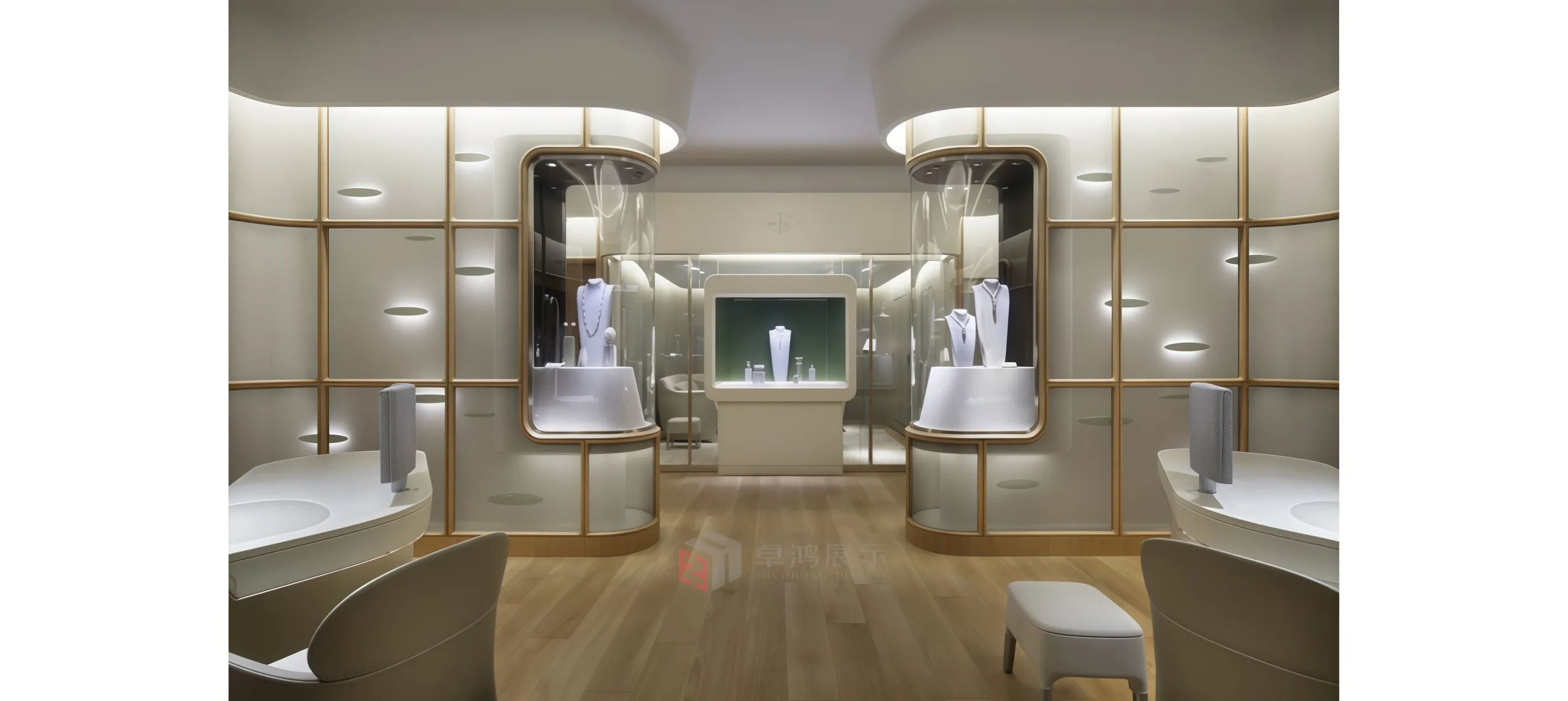 Custom Luxury Jewelry Store Design & Showcases, High - End Quality, Customizable, Cost - Effective