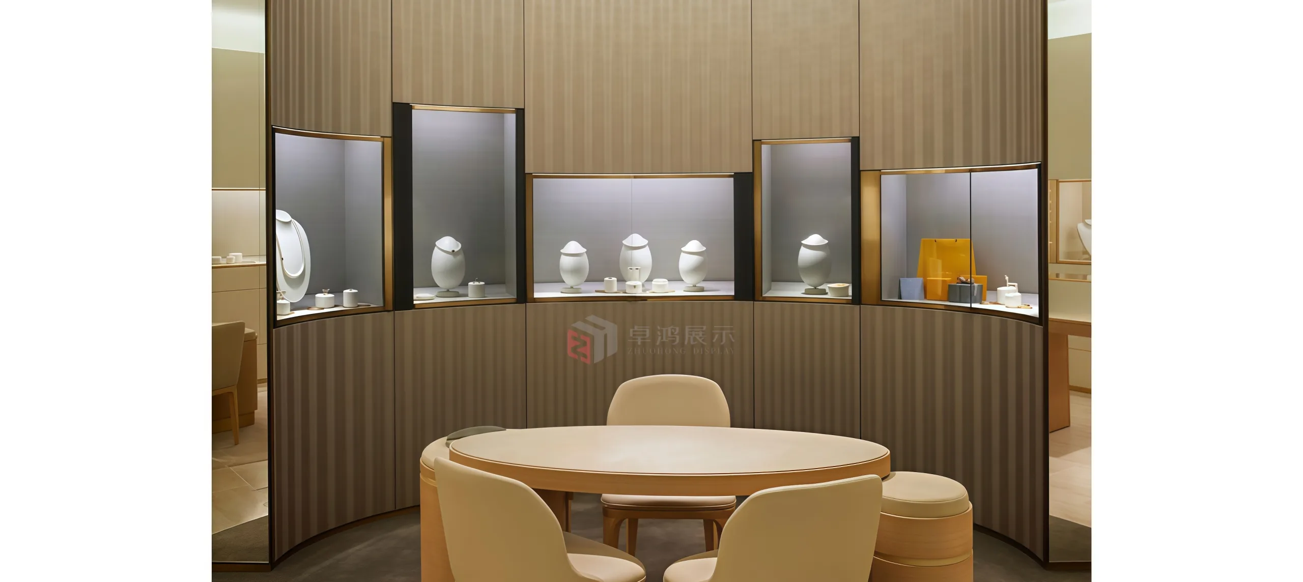 Custom Luxury Jewelry Store Design & Showcases, High - End Quality, Customizable, Cost - Effective