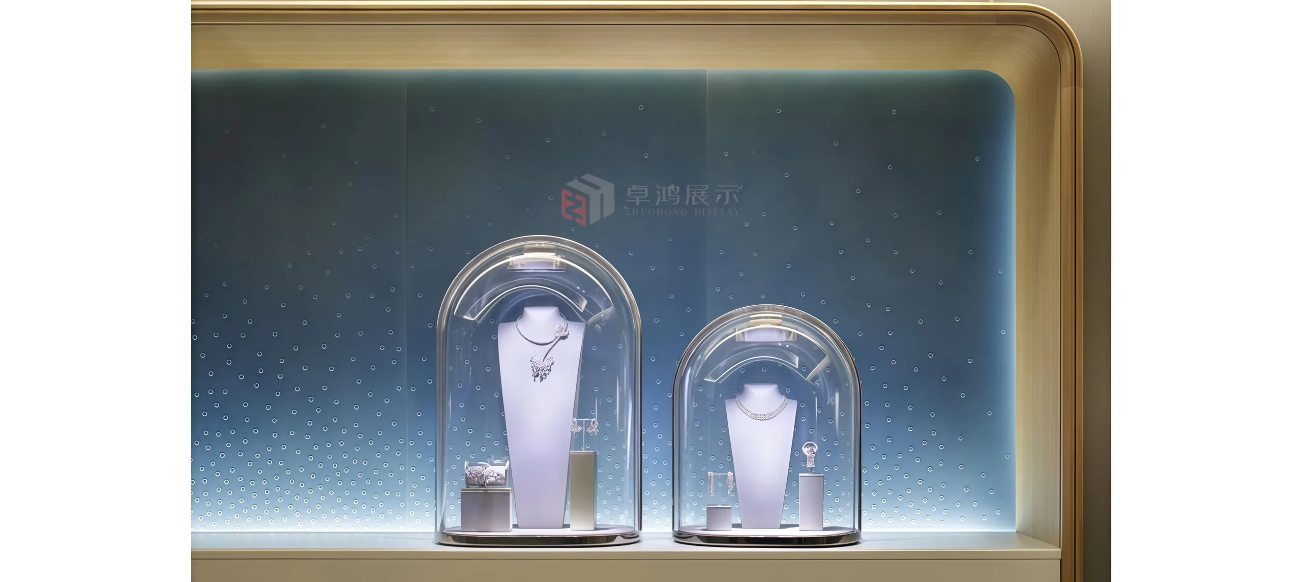 Custom Luxury Jewelry Store Design & Showcases, High - End Quality, Customizable, Cost - Effective