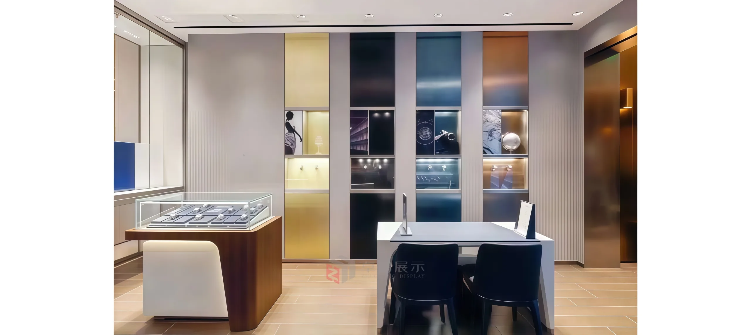 Immersive Watch Palace! Minimalist Design + Scenario - based Display, Redefining Luxury Experience