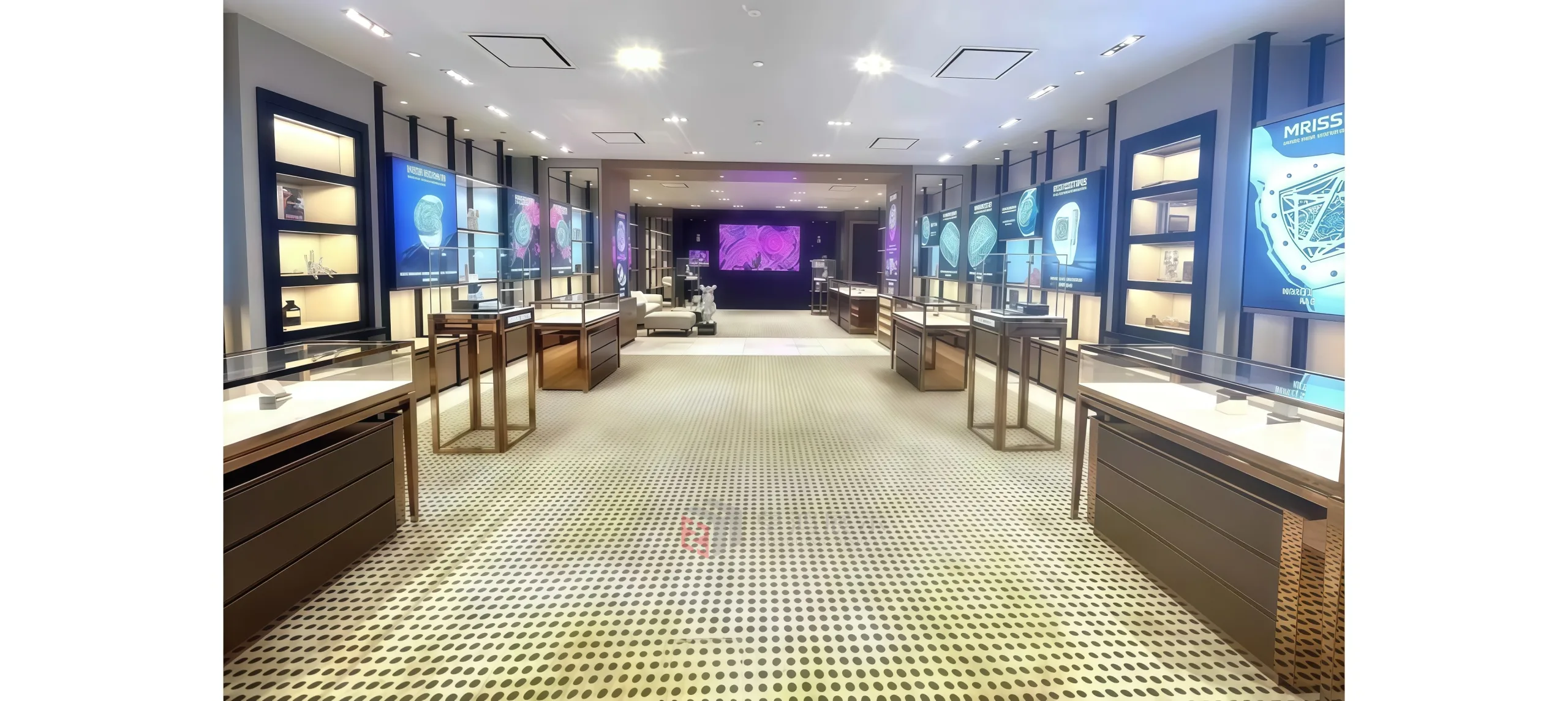 Metal - Glass Showcases + Immersive Experience! Trendy Watch Store Redefines Luxury Shopping
