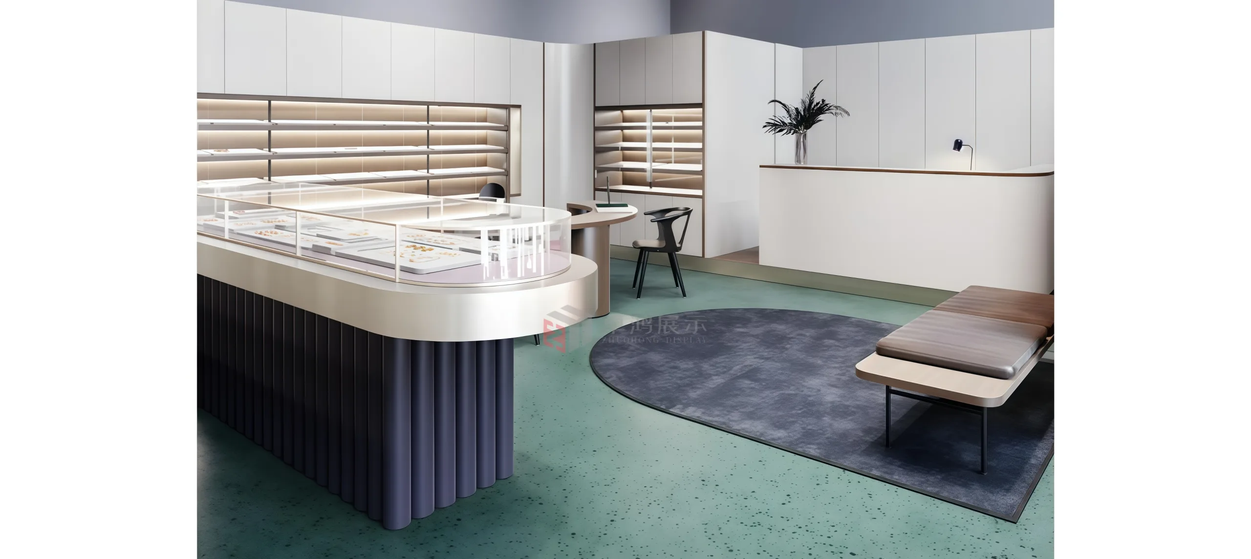 Tailored High - Class Jewelry Displays | Modern Arc Design, Great Value