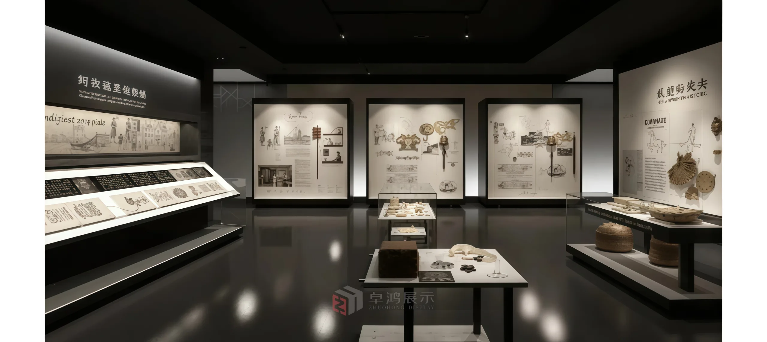Museum Exhibition Hall Design + Showcase Customization | Build Spaces for Historical Narratives with Professionalism