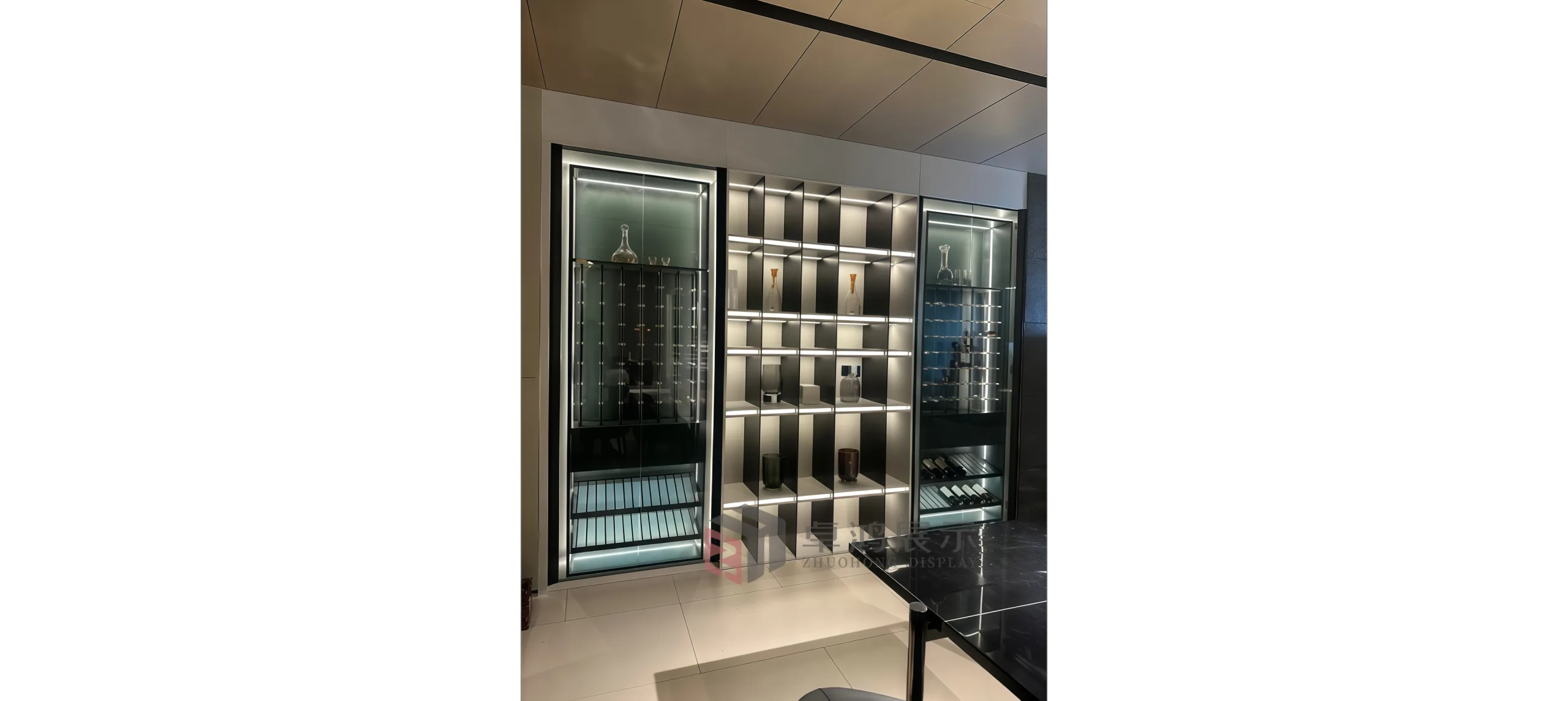 The Futuristic Appeal of Wine Cabinets: Where Modular Architecture Meets Intelligent Lighting Control