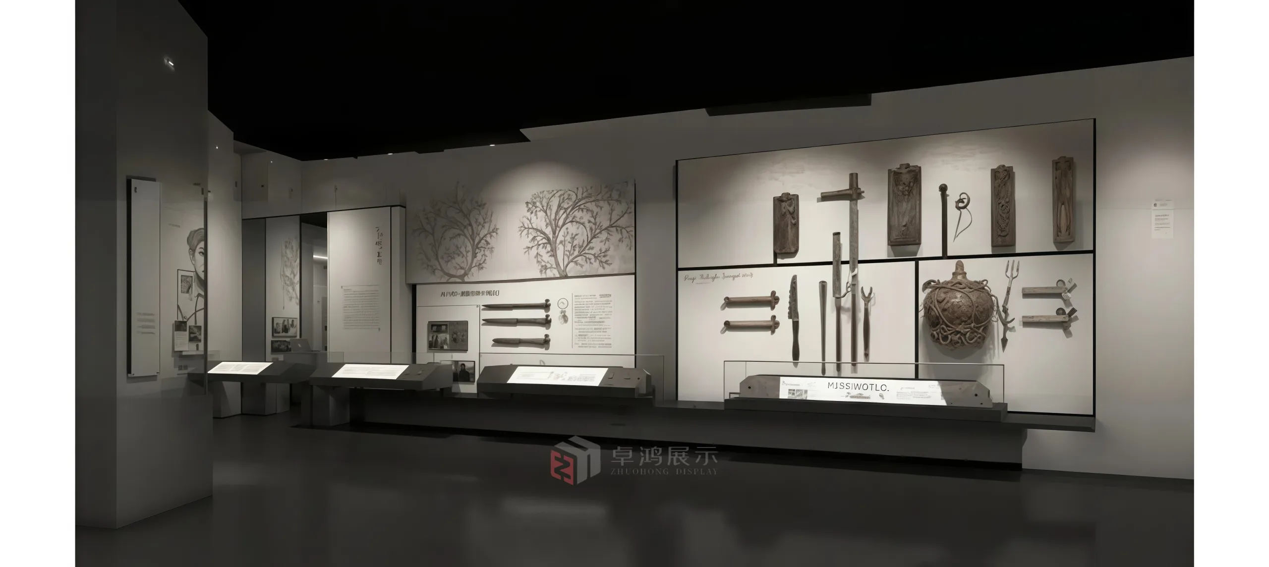 Museum Exhibition Hall Design + Showcase Customization | Build Spaces for Historical Narratives with Professionalism