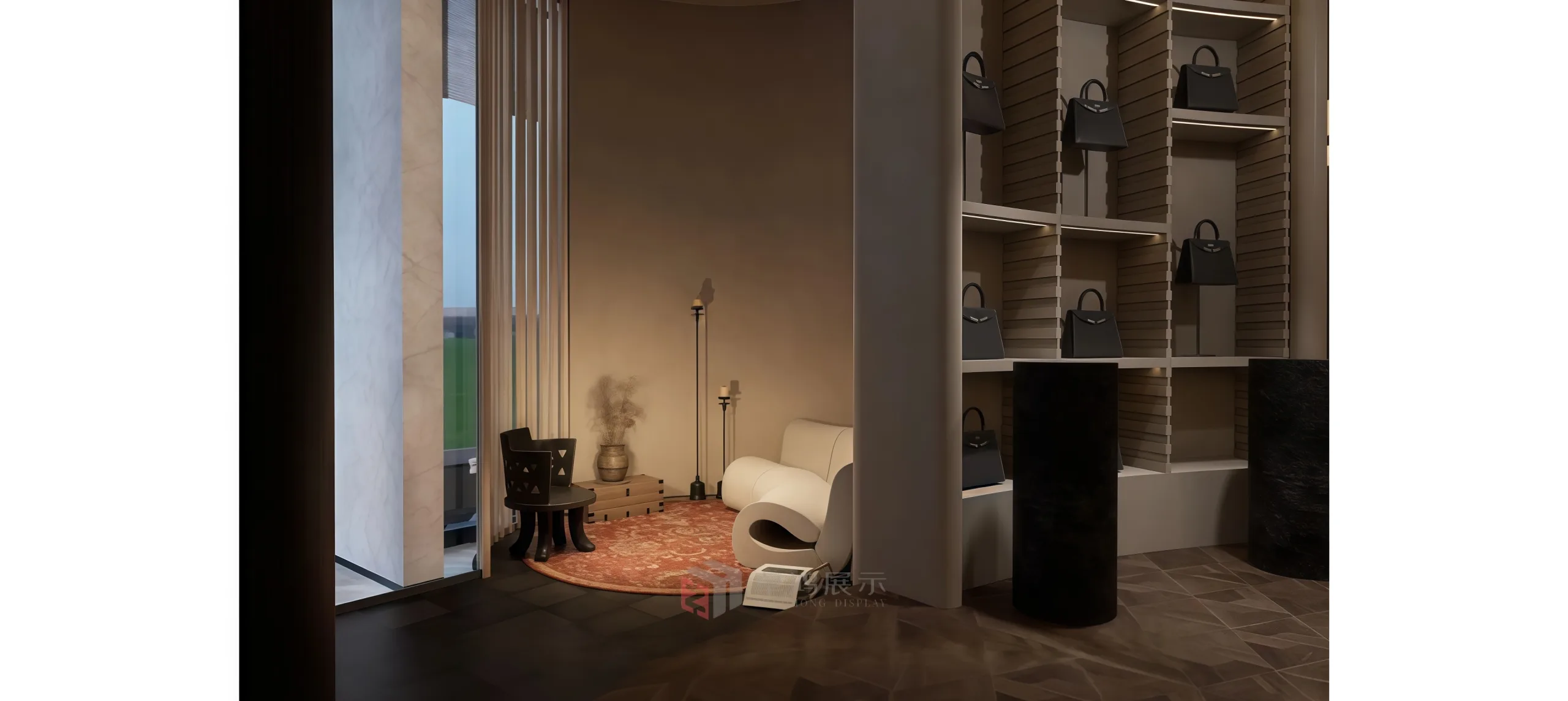 Reinvent Luxury Store Layout! Arc Art + Immersive Experience, High-end Traffic Harvester