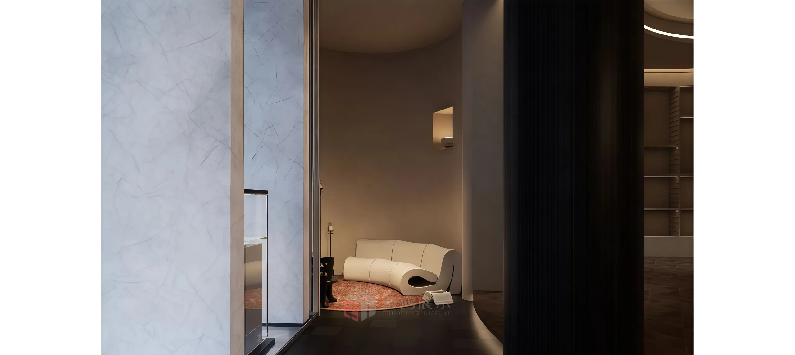 Reinvent Luxury Store Layout! Arc Art + Immersive Experience, High-end Traffic Harvester