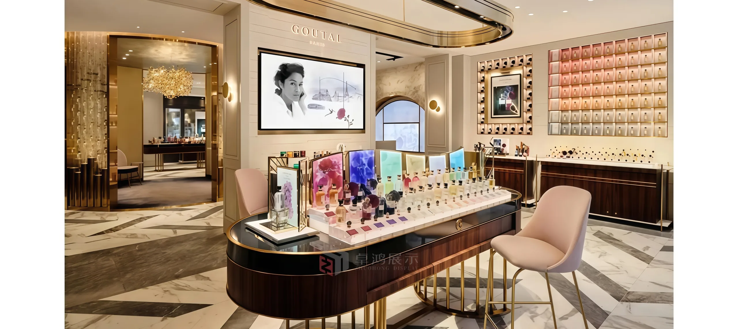 Elevate Your Perfume Store! Custom Goutal Shop Showcase & Space, Refresh Experience Now