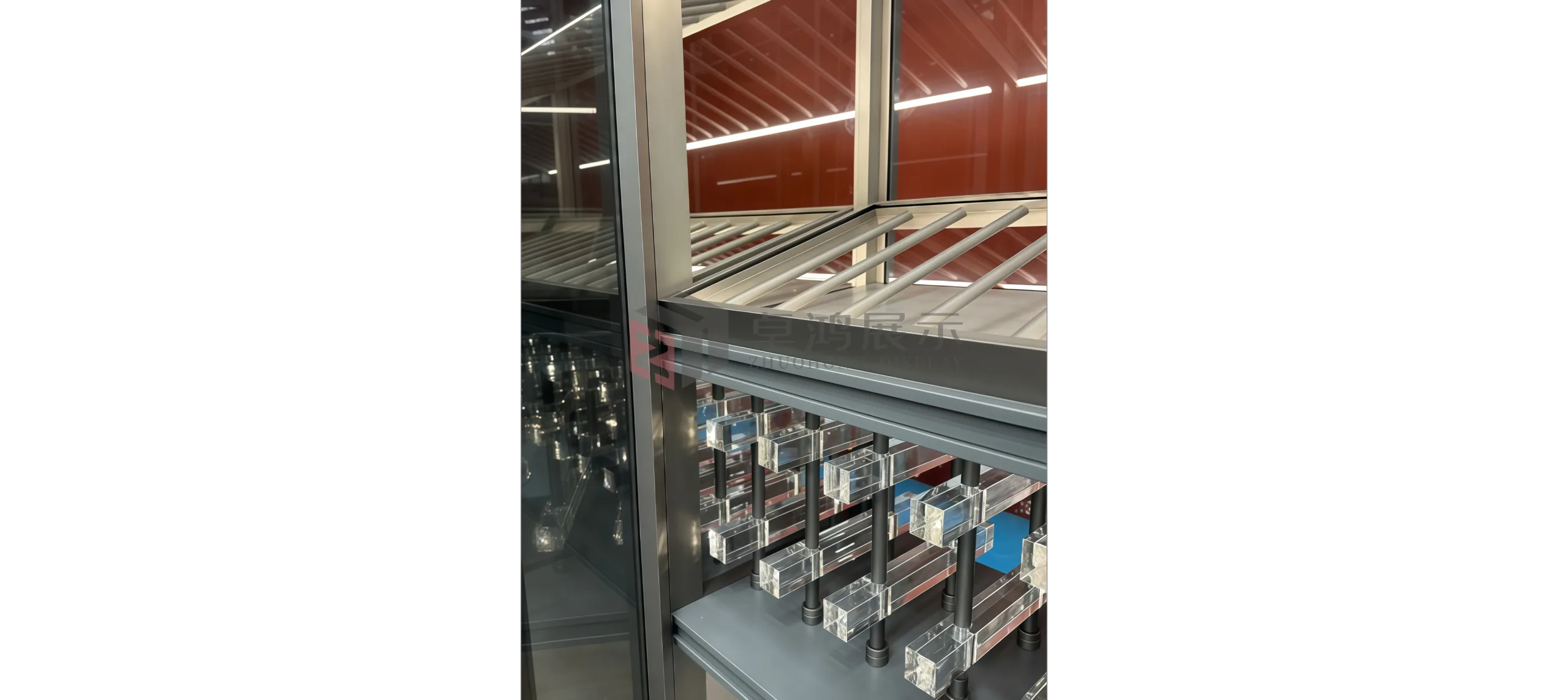 Premium Stainless Steel Glass Wine Cabinet — Where Wine Storage Meets Aesthetic Excellence