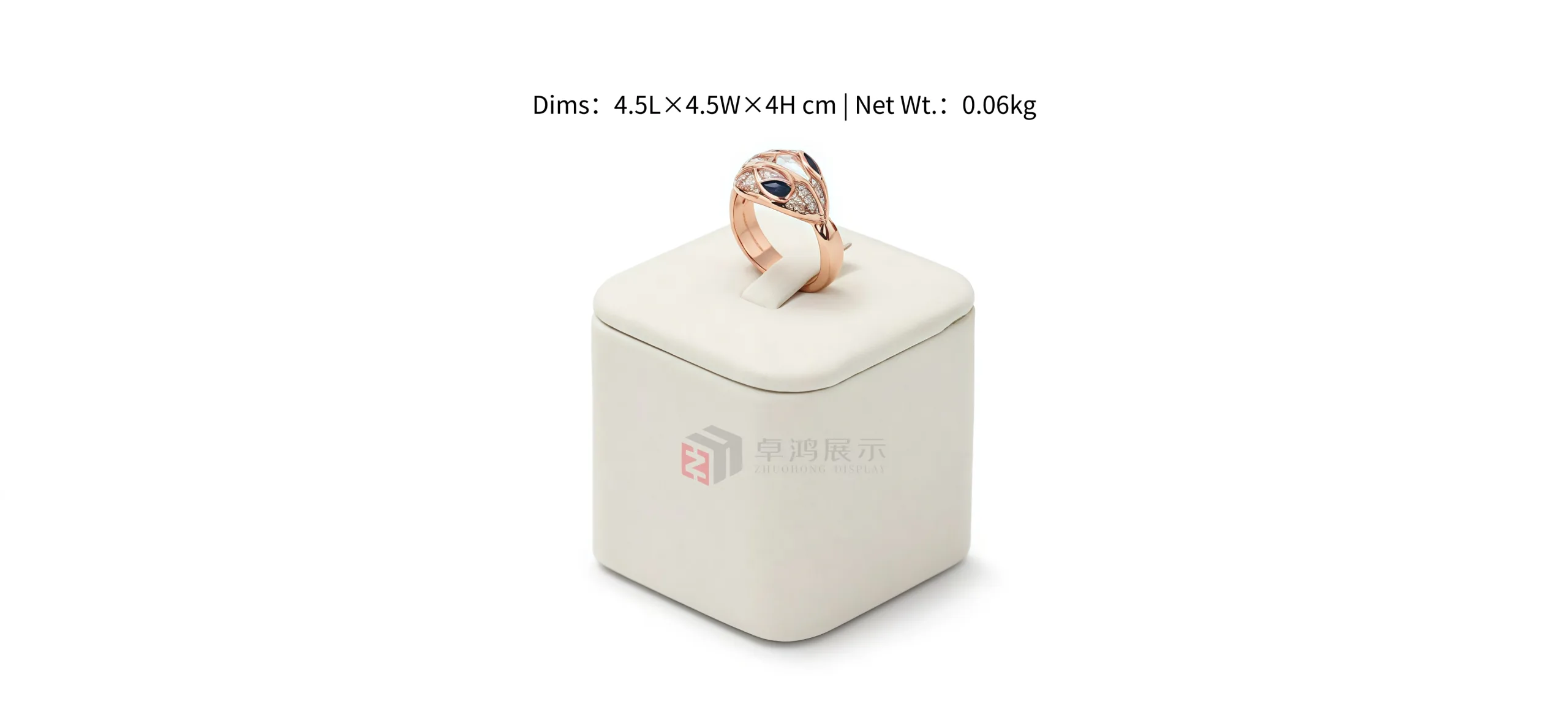 White Jewellery Display Stand Set|Earrings, Necklaces and Rings Presented in One Place
