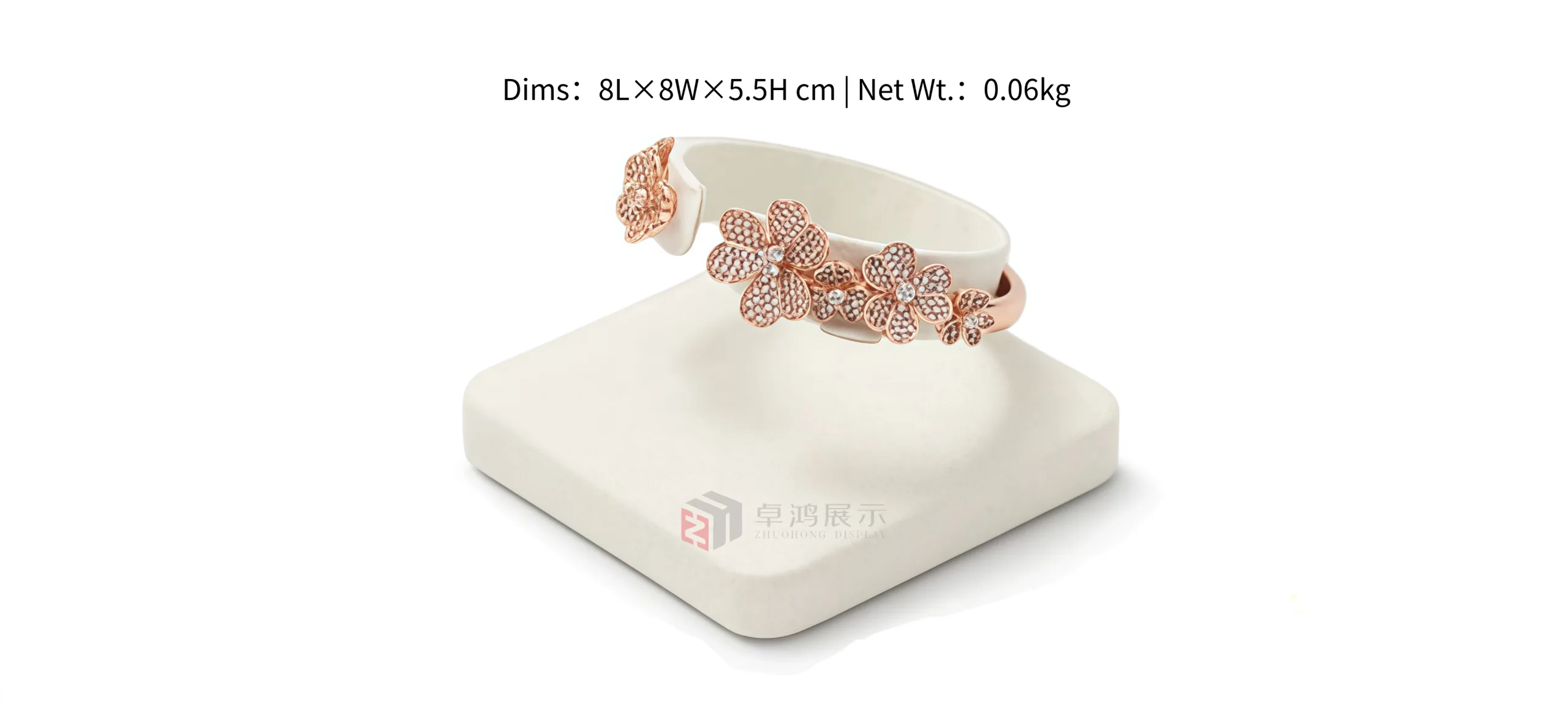White Jewellery Display Stand Set|Earrings, Necklaces and Rings Presented in One Place