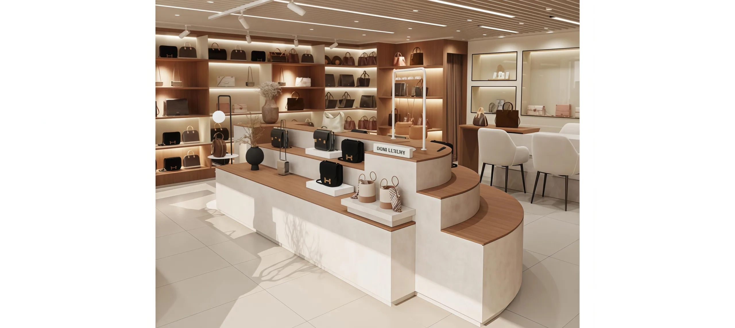 Tailored High - Class Retail Showcases | Modular Layout, Top Quality