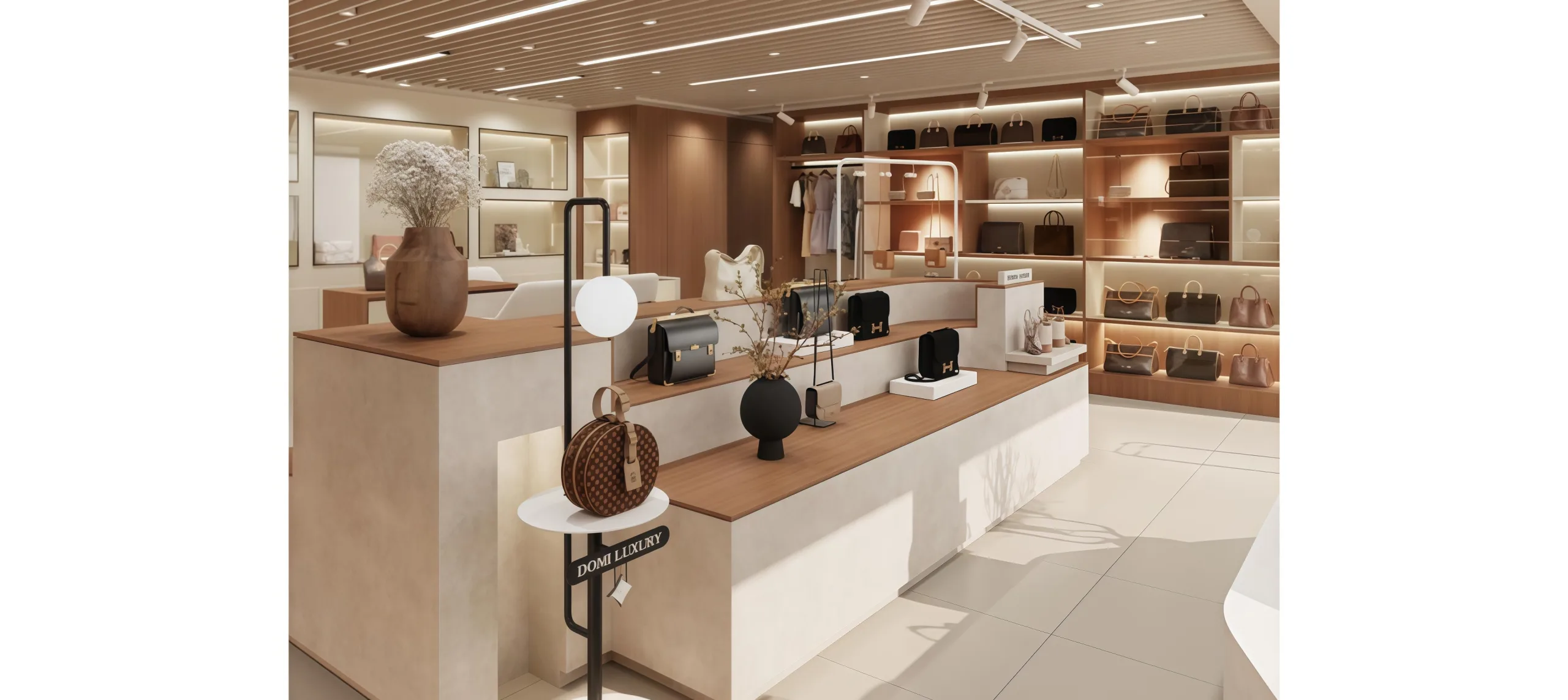Tailored High - Class Retail Showcases | Modular Layout, Top Quality