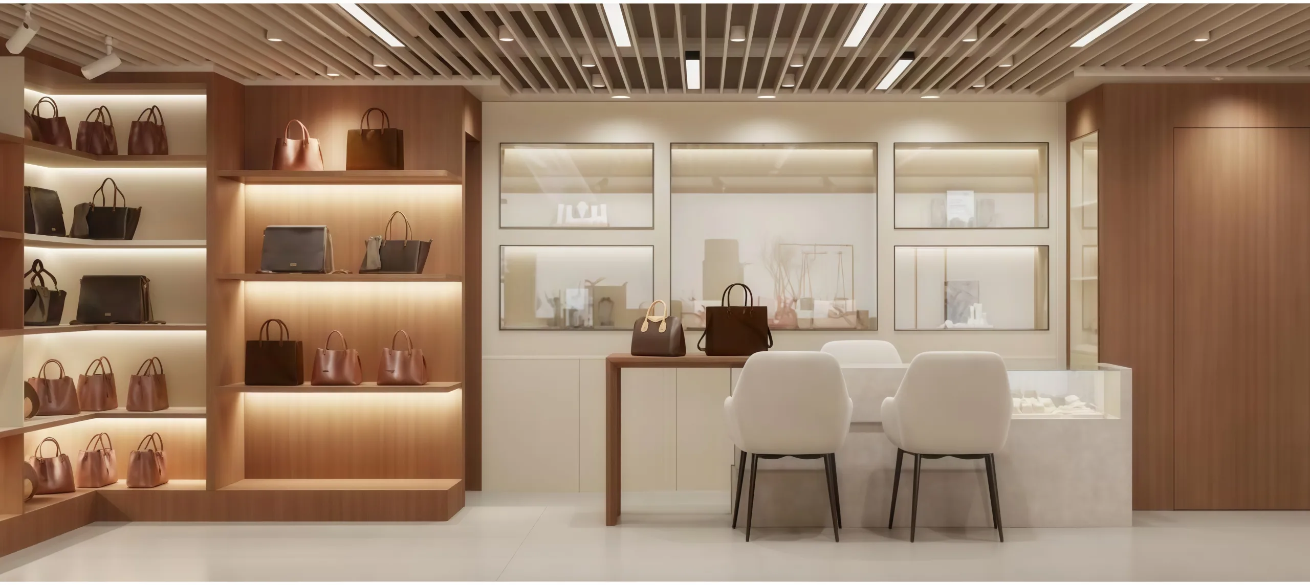 Tailored High - Class Retail Showcases | Modular Layout, Top Quality